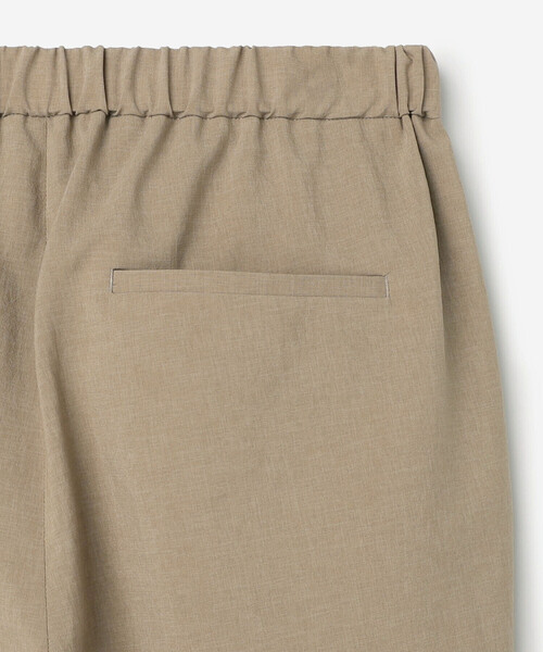 Morris & Sons（モリスアンドサンズ）の「MORRIS & SONS | タックイージーパンツ WOMEN（その他パンツ・レディース・ベージュ/グレー・1/0）」の6枚目の写真