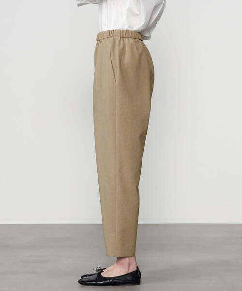 Morris & Sons（モリスアンドサンズ）の「MORRIS & SONS | タックイージーパンツ WOMEN（その他パンツ・レディース・ベージュ/グレー・1/0）」の10枚目の写真