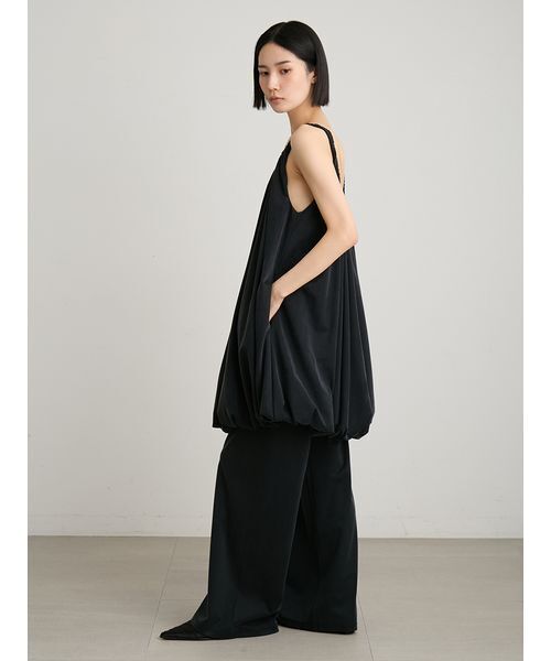 MIESROHE(ミースロエ)の「【セットアップ対応】【洗える】キュプラバルーンギャザーミニワンピース(ワンピース・レディース・モカ/ブラック・F)」の18枚目の写真