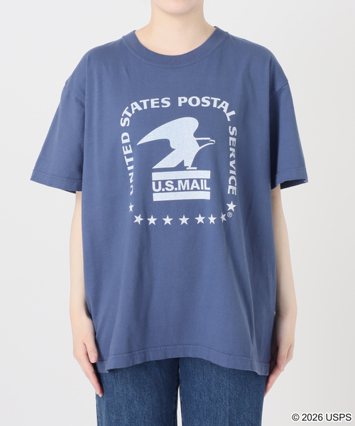 GOOD ROCK SPEED(グッドロックスピード)の「GOOD ROCK SPEED / グッドロックスピード USPS Tshirts B(Tシャツ/カットソー・レディース・ネイビー・FREE)」の9枚目の写真