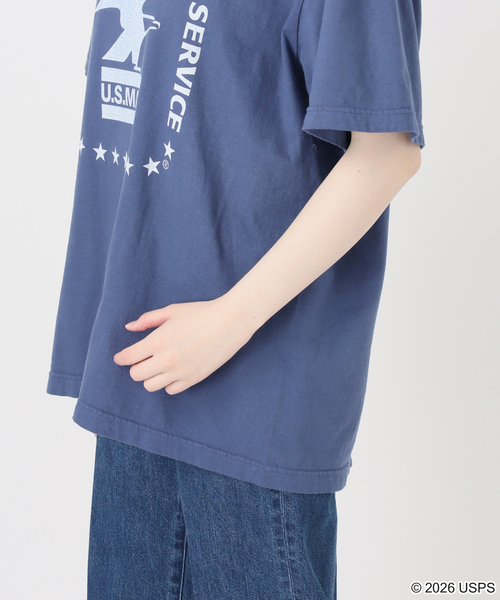 GOOD ROCK SPEED(グッドロックスピード)の「GOOD ROCK SPEED / グッドロックスピード USPS Tshirts B(Tシャツ/カットソー・レディース・ネイビー・FREE)」の14枚目の写真