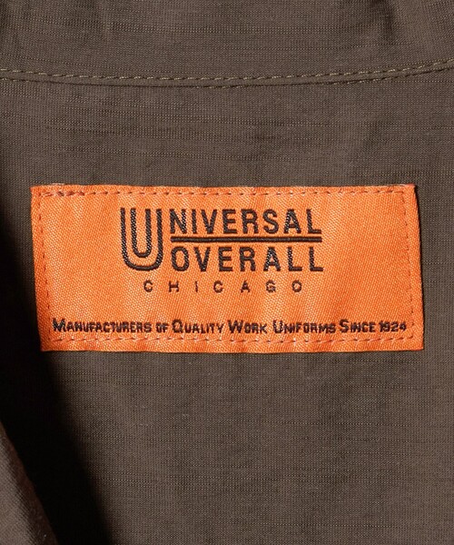 UNIVERSAL OVERALL(ユニバーサルオーバーオール)の「【別注】< UNIVERSAL OVERALL > フレンチスリーブ オールインワン(つなぎ/オールインワン・レディース・ブラック/ブラウン系・FREE)」の8枚目の写真