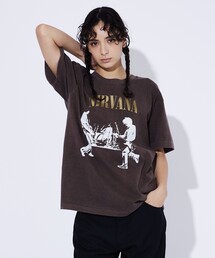 GOOD ROCK SPEED（グッドロックスピード）の「半袖Tシャツ【NIRVANAコラボ】（Tシャツ/カットソー）」