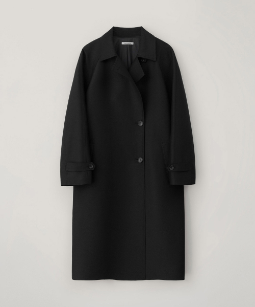 BLANKROOM HER(ブランクルームウーマン)の「ラングトレンチコート_BLACK SILK(トレンチコート・レディース・その他・ONE)」の1枚目の写真