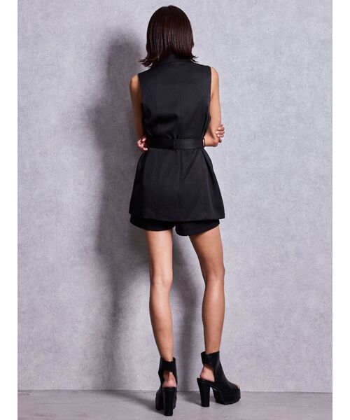 GYDA(ジェイダ)の「Symmetry GYDA bijouバックルジレ【セットアップ着用可能】(ベスト・レディース・ブラック/オフホワイト・FREE)」の22枚目の写真