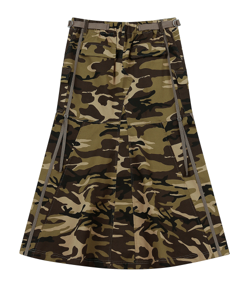 LUVISTRUE(ラヴイズトゥルー)の「SY CARGO LONG SKIRT(BEIGE)(スカート・レディース・その他・FREE)」の3枚目の写真