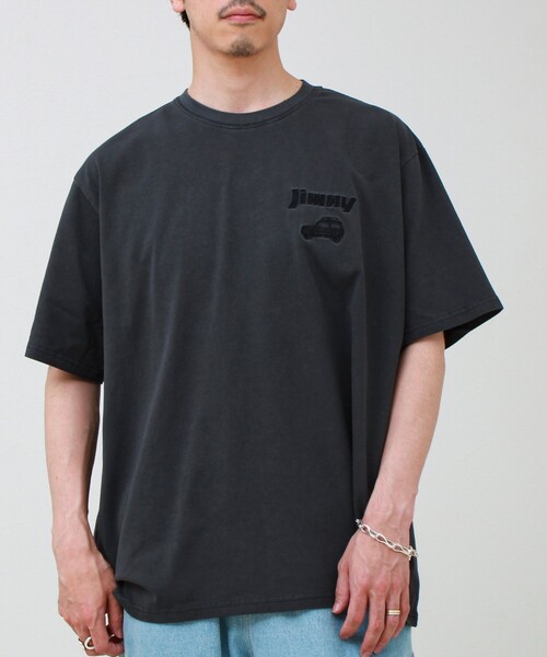 GLOSTER（グロスター）の「【別注/実績アイテム】Suzuki Jimny プリントTシャツ（Tシャツ/カットソー・メンズ・オフホワイト/ネイビー/ブラック/チャコールグレー・L/M）」の7枚目の写真