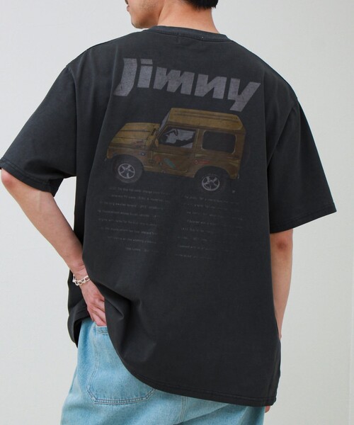 GLOSTER（グロスター）の「【別注/実績アイテム】Suzuki Jimny プリントTシャツ（Tシャツ/カットソー・メンズ・オフホワイト/ネイビー/ブラック/チャコールグレー・L/M）」の9枚目の写真