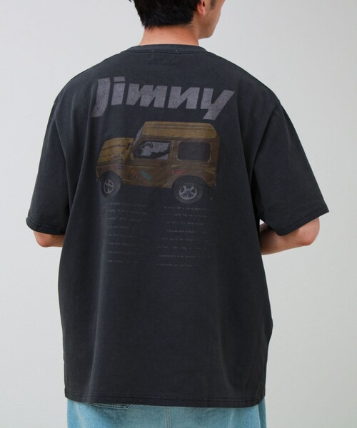 GLOSTER（グロスター）の「【別注/実績アイテム】Suzuki Jimny プリントTシャツ（Tシャツ/カットソー・メンズ・オフホワイト/ネイビー/ブラック/チャコールグレー・L/M）」の11枚目の写真