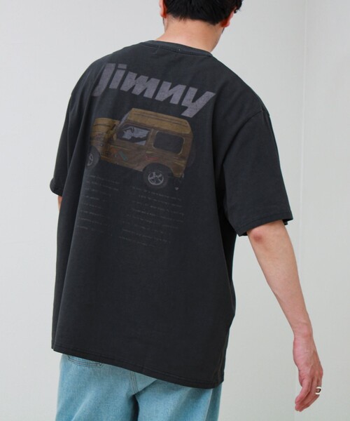 GLOSTER（グロスター）の「【別注/実績アイテム】Suzuki Jimny プリントTシャツ（Tシャツ/カットソー・メンズ・オフホワイト/ネイビー/ブラック/チャコールグレー・L/M）」の12枚目の写真