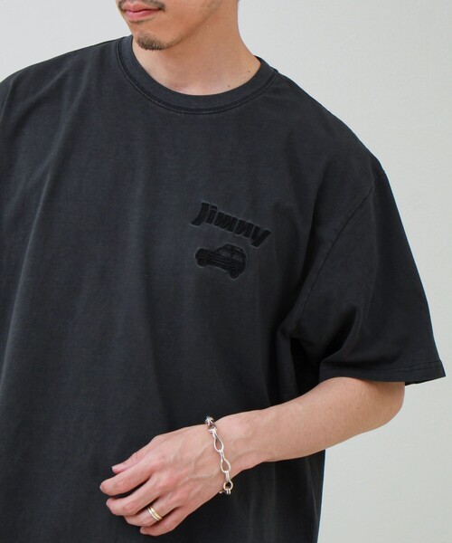 GLOSTER（グロスター）の「【別注/実績アイテム】Suzuki Jimny プリントTシャツ（Tシャツ/カットソー・メンズ・オフホワイト/ネイビー/ブラック/チャコールグレー・L/M）」の13枚目の写真