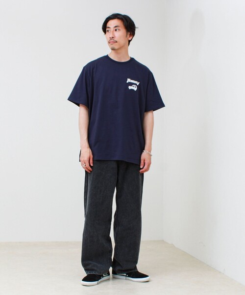 GLOSTER（グロスター）の「【別注/実績アイテム】Suzuki Jimny プリントTシャツ（Tシャツ/カットソー・メンズ・オフホワイト/ネイビー/ブラック/チャコールグレー・L/M）」の16枚目の写真