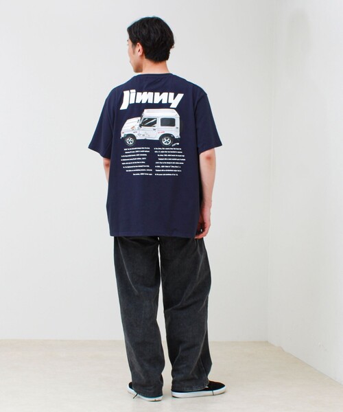 GLOSTER（グロスター）の「【別注/実績アイテム】Suzuki Jimny プリントTシャツ（Tシャツ/カットソー・メンズ・オフホワイト/ネイビー/ブラック/チャコールグレー・L/M）」の17枚目の写真