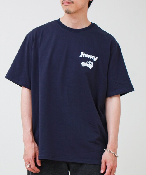 GLOSTER（グロスター）の「【別注/実績アイテム】Suzuki Jimny プリントTシャツ（Tシャツ/カットソー・メンズ・オフホワイト/ネイビー/ブラック/チャコールグレー・L/M）」の18枚目の写真