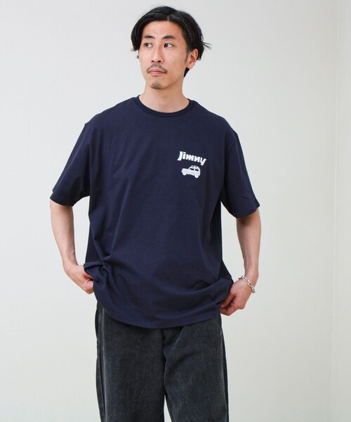 GLOSTER（グロスター）の「【別注/実績アイテム】Suzuki Jimny プリントTシャツ（Tシャツ/カットソー・メンズ・オフホワイト/ネイビー/ブラック/チャコールグレー・L/M）」の19枚目の写真