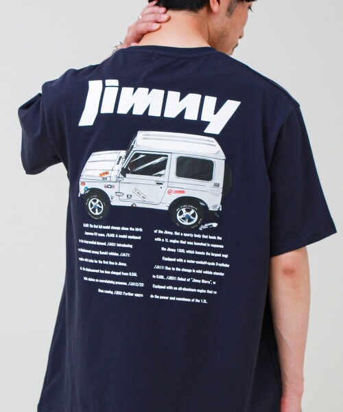 GLOSTER（グロスター）の「【別注/実績アイテム】Suzuki Jimny プリントTシャツ（Tシャツ/カットソー・メンズ・オフホワイト/ネイビー/ブラック/チャコールグレー・L/M）」の22枚目の写真