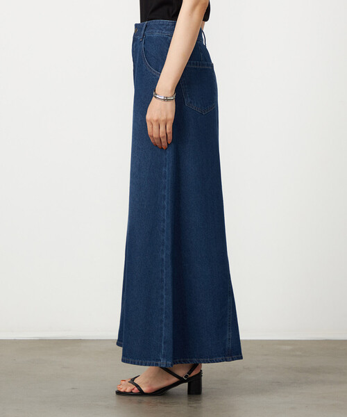 COMME CA ISM(コムサイズム)の「リメイク風 ロングデニムスカート(デニムスカート・レディース・ネイビー/ブルー・LARGE/MEDIUM)」の16枚目の写真