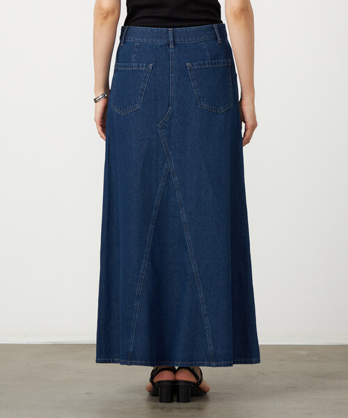 COMME CA ISM(コムサイズム)の「リメイク風 ロングデニムスカート(デニムスカート・レディース・ネイビー/ブルー・LARGE/MEDIUM)」の17枚目の写真
