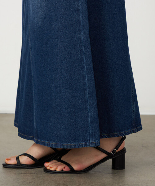 COMME CA ISM(コムサイズム)の「リメイク風 ロングデニムスカート(デニムスカート・レディース・ネイビー/ブルー・LARGE/MEDIUM)」の21枚目の写真