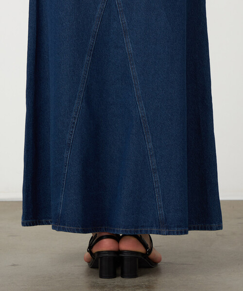 COMME CA ISM(コムサイズム)の「リメイク風 ロングデニムスカート(デニムスカート・レディース・ネイビー/ブルー・LARGE/MEDIUM)」の22枚目の写真
