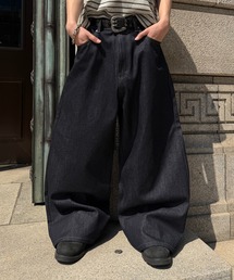 kutir（クティール）の「BAGGY SILHOUETTE RIGID DENIM PANTS/バギーシルエットリジットデニムパンツ（デニムパンツ）」