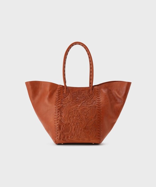 CARVING TRIBES(カービングトライブス)の「CurveTotebag(トートバッグ・レディース・ブラック/ブラウン系その他・FREE)」の2枚目の写真