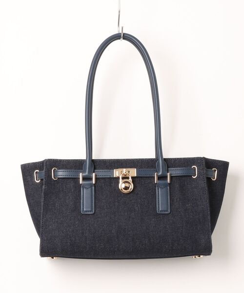 MICHAEL KORS(マイケルコース)の「HAMILTON MODERNE EW ショルダートートバッグ スモール(ショルダーバッグ・レディース・ブルー系・FREE)」の4枚目の写真