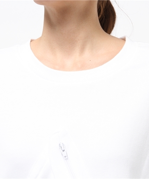 OUTLET（アウトレット）の「【IKUMI】△POCKETPULLOVER（Tシャツ/カットソー・レディース・ホワイト・FREE）」の5枚目の写真