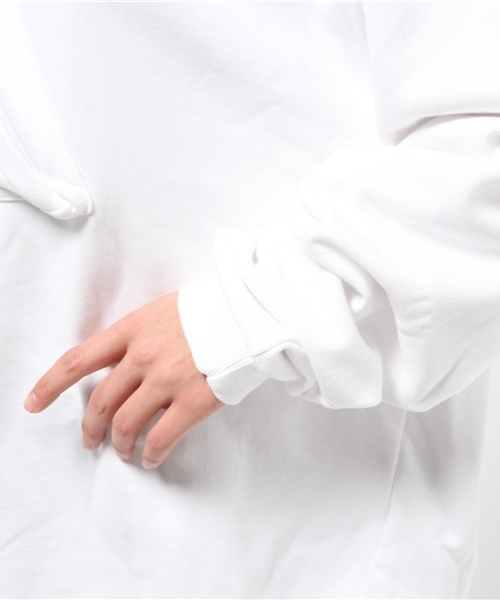 OUTLET（アウトレット）の「【IKUMI】△POCKETPULLOVER（Tシャツ/カットソー・レディース・ホワイト・FREE）」の6枚目の写真