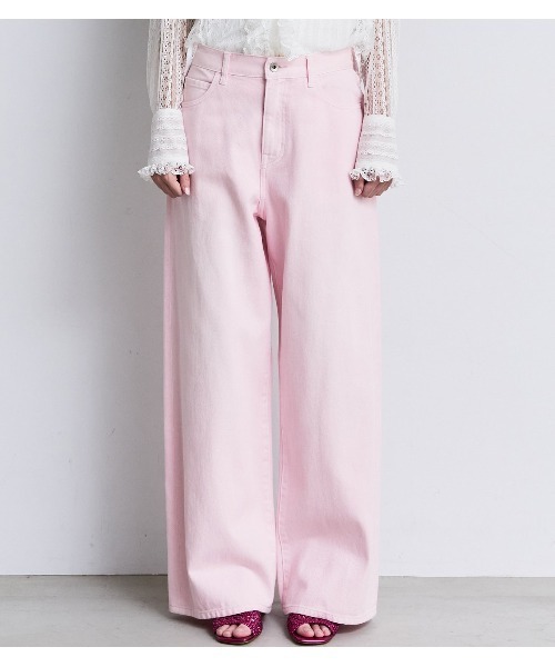 LE CIEL BLEU(ルシェルブルー)の「ベイシックスジーンズ / x Basicks Jeans(その他パンツ・レディース・ライトピンク・34/36/38)」の9枚目の写真