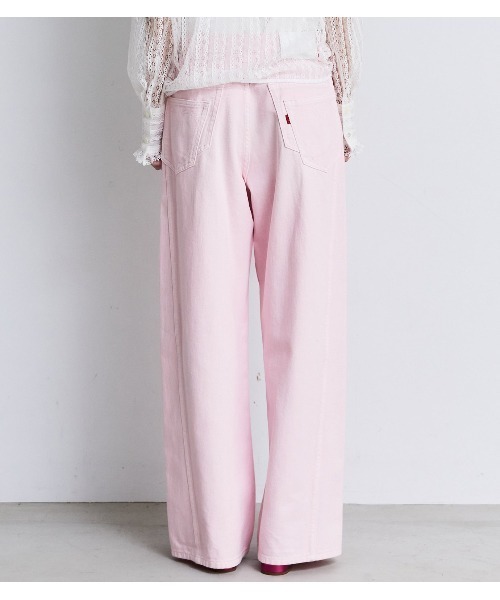 LE CIEL BLEU(ルシェルブルー)の「ベイシックスジーンズ / x Basicks Jeans(その他パンツ・レディース・ライトピンク・34/36/38)」の10枚目の写真
