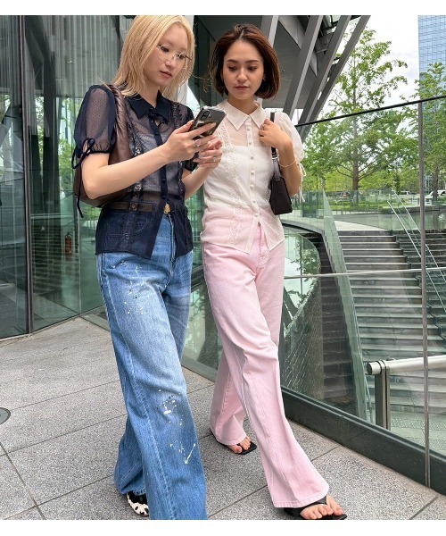 LE CIEL BLEU(ルシェルブルー)の「ベイシックスジーンズ / x Basicks Jeans(その他パンツ・レディース・ライトピンク・34/36/38)」の12枚目の写真