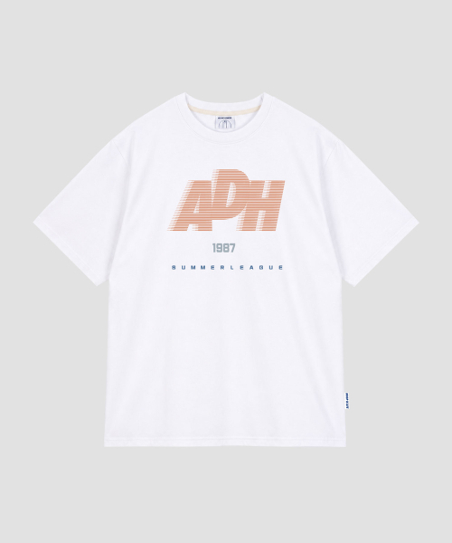 ALL DAY HOOPS(オールデイフープス)の「ADH サマリーグ オーバーサイズ 半袖Tシャツ ホワイト(Tシャツ/カットソー・メンズ・その他・1/2/3/WOMENS)」の2枚目の写真