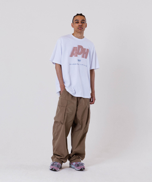 ALL DAY HOOPS(オールデイフープス)の「ADH サマリーグ オーバーサイズ 半袖Tシャツ ホワイト(Tシャツ/カットソー・メンズ・その他・1/2/3/WOMENS)」の6枚目の写真