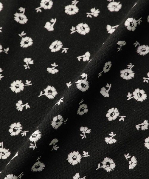 ZUCCa(ズッカ)の「NADESHIKO FLOWER JERSEY / Tシャツ(Tシャツ/カットソー・レディース・ブラック・M size)」の8枚目の写真