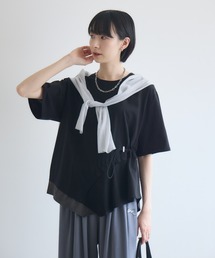 【接触冷感/マシンウォッシャブル/抗ピル】ドライタッチコットンドロストTシャツ