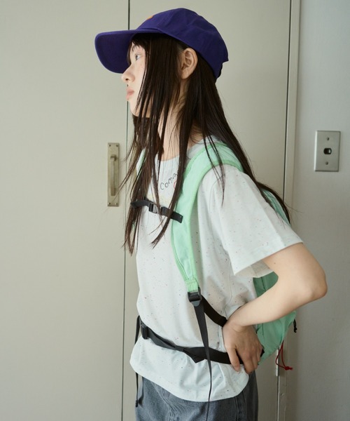 common gull products.(コモンガルプロダクツ)の「針と糸とGULLネップTシャツ(Tシャツ/カットソー・レディース・ブラック系/ブルー系/イエロー系・SMALL/MEDIUM/LARGE)」の5枚目の写真