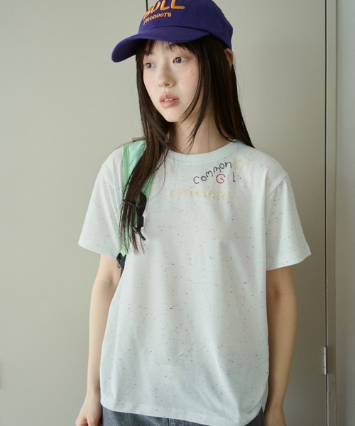 common gull products.(コモンガルプロダクツ)の「針と糸とGULLネップTシャツ(Tシャツ/カットソー・レディース・ブラック系/ブルー系/イエロー系・SMALL/MEDIUM/LARGE)」の6枚目の写真