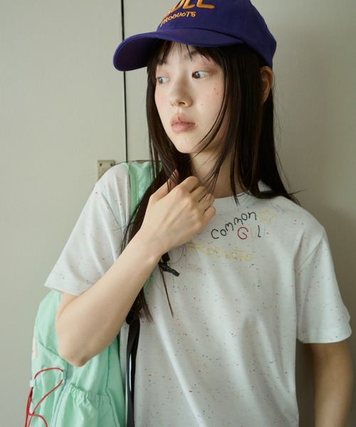 common gull products.(コモンガルプロダクツ)の「針と糸とGULLネップTシャツ(Tシャツ/カットソー・レディース・ブラック系/ブルー系/イエロー系・SMALL/MEDIUM/LARGE)」の9枚目の写真