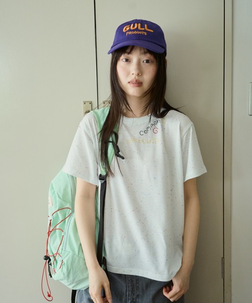 common gull products.(コモンガルプロダクツ)の「針と糸とGULLネップTシャツ(Tシャツ/カットソー・レディース・ブラック系/ブルー系/イエロー系・SMALL/MEDIUM/LARGE)」の11枚目の写真