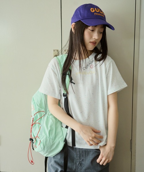 common gull products.(コモンガルプロダクツ)の「針と糸とGULLネップTシャツ(Tシャツ/カットソー・レディース・ブラック系/ブルー系/イエロー系・SMALL/MEDIUM/LARGE)」の12枚目の写真