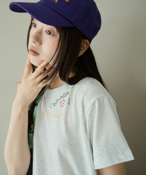common gull products.(コモンガルプロダクツ)の「針と糸とGULLネップTシャツ(Tシャツ/カットソー・レディース・ブラック系/ブルー系/イエロー系・SMALL/MEDIUM/LARGE)」の16枚目の写真