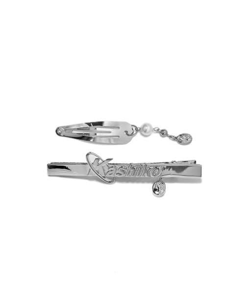 Kashiko Logo Hairpin+Pearl Hairpin（ヘアピン）｜KASHIKO（カシコ