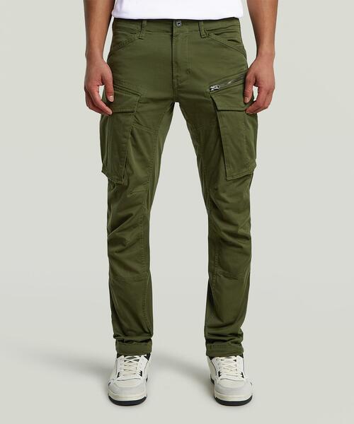 G-STAR(ジースター)の「G-STAR/ジースター/ROVIC ZIP 3D REGULAR TAPERED(その他パンツ・メンズ・モスグリーン/ブラック・30/28/32/33/29/34/31)」の1枚目の写真