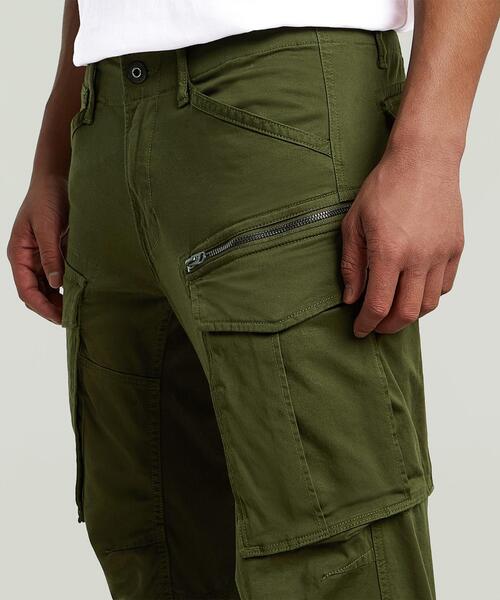 G-STAR(ジースター)の「G-STAR/ジースター/ROVIC ZIP 3D REGULAR TAPERED(その他パンツ・メンズ・モスグリーン/ブラック・30/28/32/33/29/34/31)」の12枚目の写真