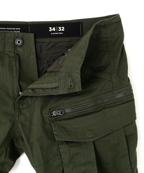G-STAR(ジースター)の「G-STAR/ジースター/ROVIC ZIP 3D REGULAR TAPERED(その他パンツ・メンズ・モスグリーン/ブラック・30/28/32/33/29/34/31)」の17枚目の写真