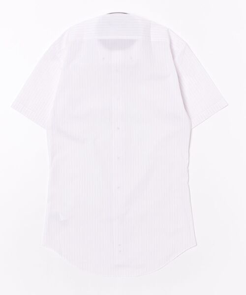 TOKYO SHIRTS（トウキョウシャツ）の「【吸水速乾】 形態安定ノンアイロン ボタンダウン 半袖ビジネスワイシャツ（ビジネスシャツ・メンズ・ピンク・首回り43cm/首回り42cm/首回り39cm/首回り37cm/首回り41cm）」の7枚目の写真