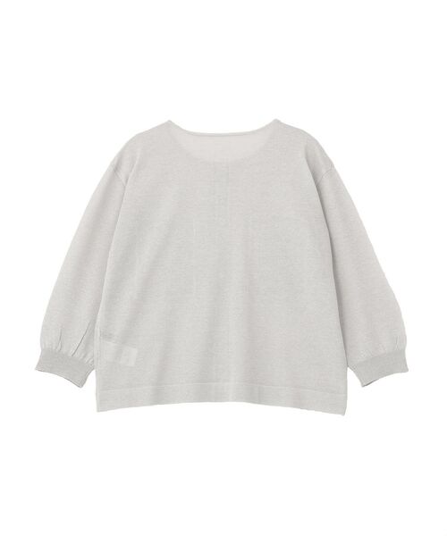 YECCA VECCA(イェッカヴェッカ)の「ノーカラー7分袖ポケットカーディガン(カーディガン/ボレロ・レディース・ブラック/ライトグレー/ダークベージュ・FREE)」の6枚目の写真