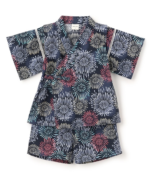petit main(プティマイン)の「【簡単着用】BOYSアソート甚平(浴衣・キッズ・カラフル/ネイビー/サックスブルー/キナリ・110cm/130cm/90cm/100cm/80cm/120cm)」の15枚目の写真