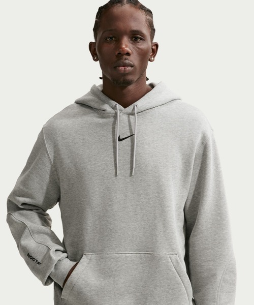 NIKE（ナイキ）の「NIKE M NRG CS NOCTA HOODIE FLC 2 / ナイキ NRG CS NOCTA フリースプルオーバー L/S フーディ 2 【SP】（パーカー・メンズ・ブルー/ブラック/グレー・L/XXL/M/S/XL）」の6枚目の写真